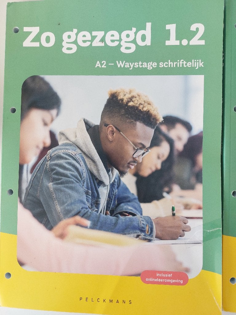 Zo Gezegd 1.2 Mondeling / Schriftelijk, Ophalen, Nieuw, Overige niveaus, Pelckmans