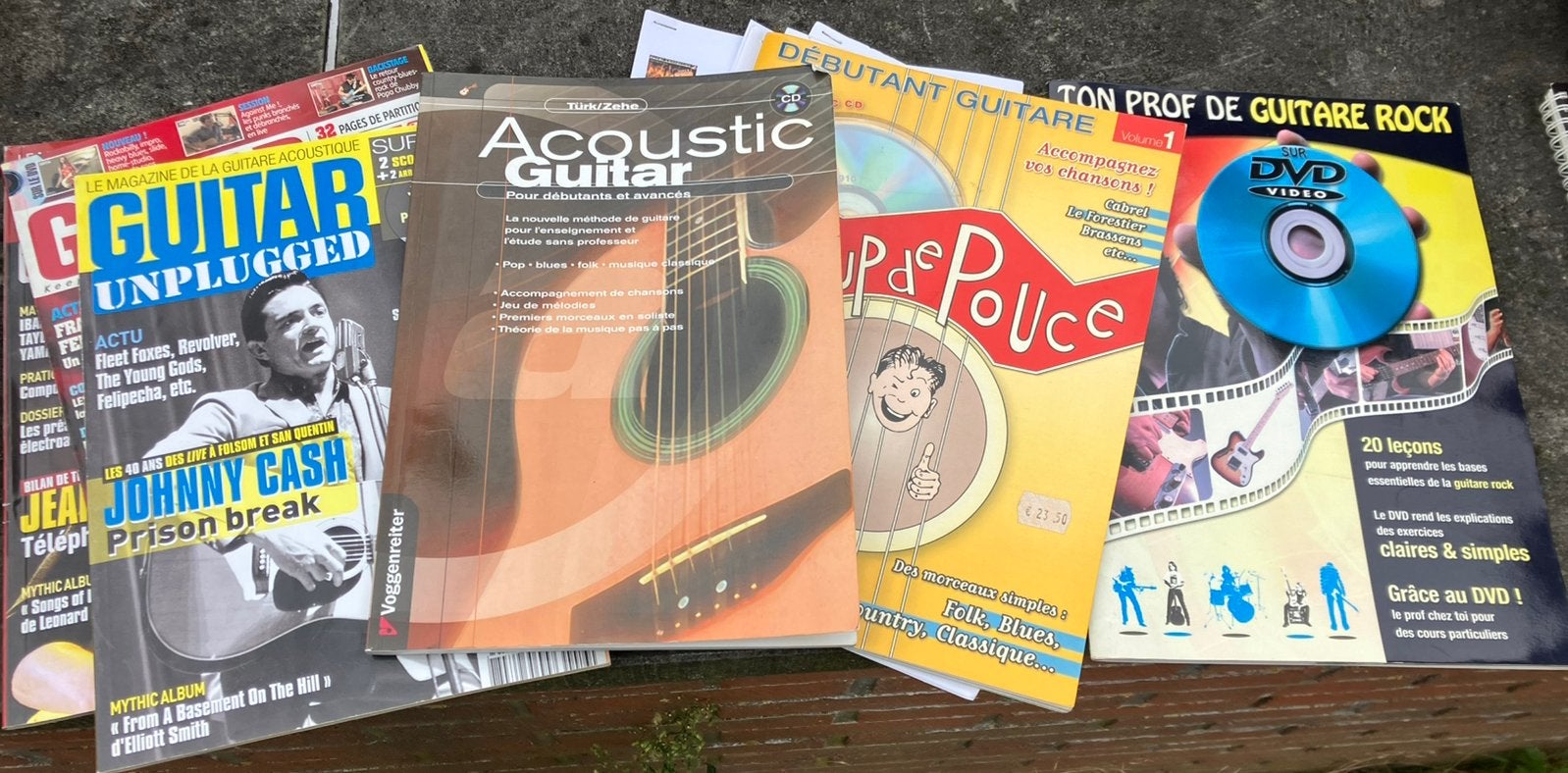 Livres de guitare, Ophalen of Verzenden, Gebruikt, Les of Cursus, Gitaar