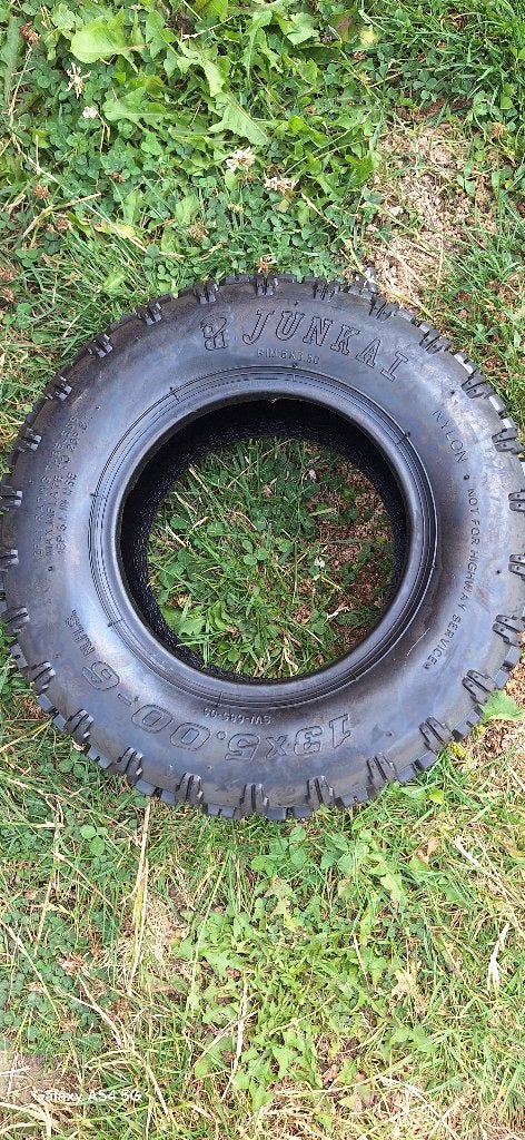 GRATIS: Binnenband & Buitenband Kinderquad (13x5.00-6, Ophalen, Band(en)