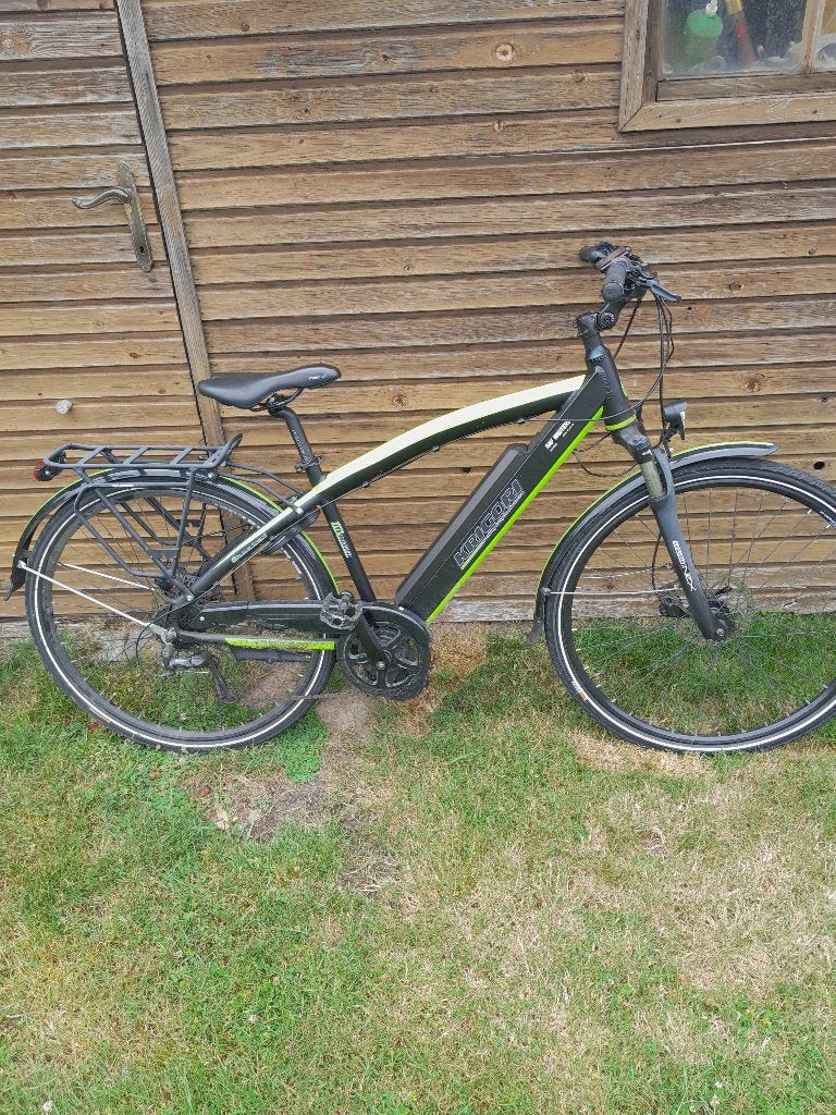 elektrische herenfiets, Fietsen en Brommers, Ophalen, Gebruikt