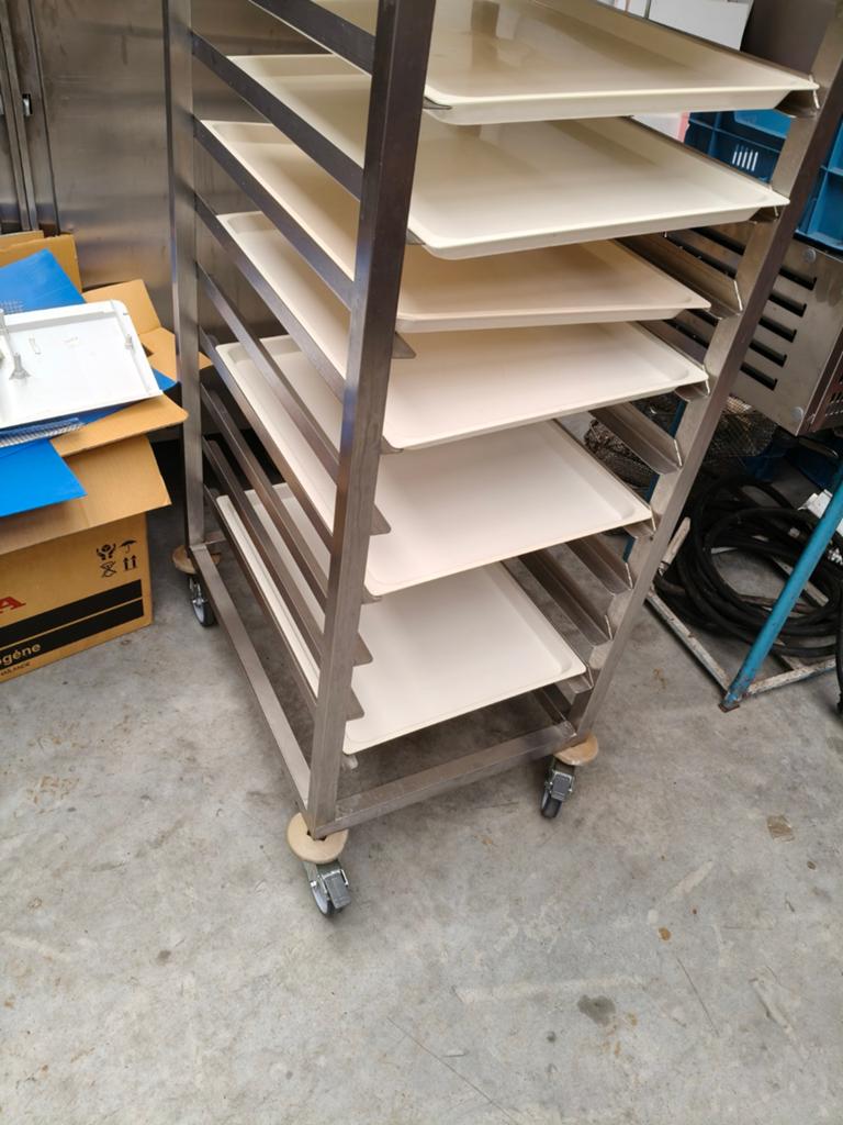 Inox kar 60x40, Ophalen