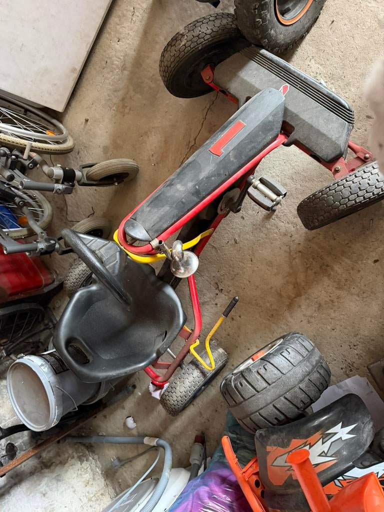 Go kart puky, Enlèvement, Utilisé