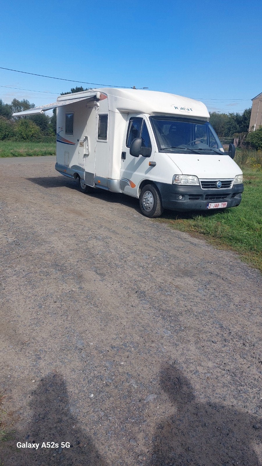 A vendre camping car Fiat J146, Toilette à cassette, Fiat, Boîte manuelle, Particulier