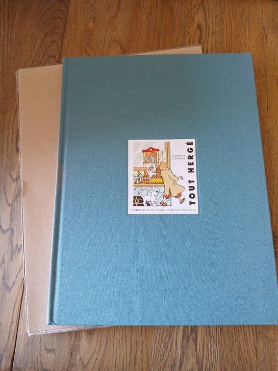 Tout Hergé, reisroute van een gelukkige verzamelaar, Ophalen