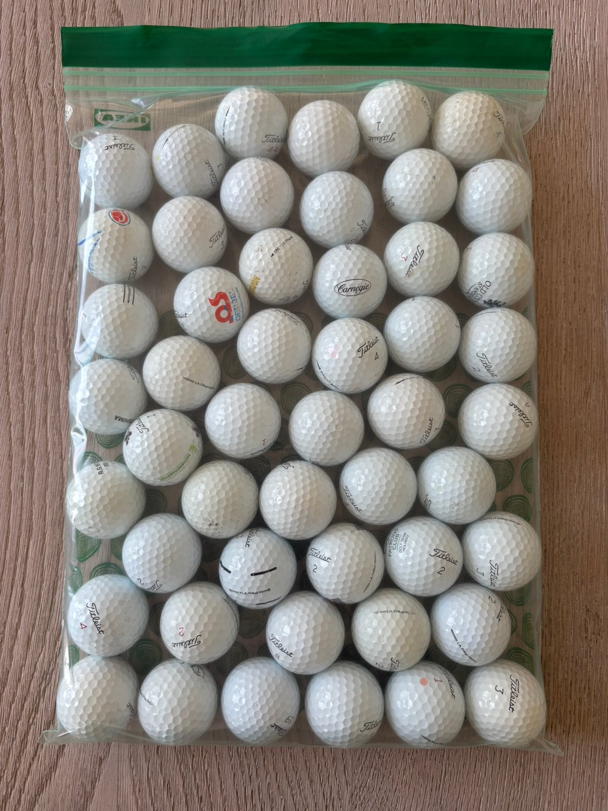 Prov1/ Prov1x golfballen 50 stuks, Ophalen of Verzenden, Zo goed als nieuw