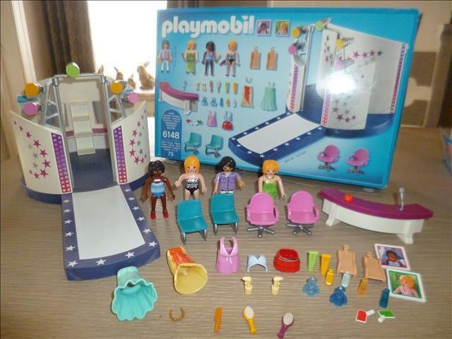 Playmobil 6148 Model Op De Catwalk, Ophalen of Verzenden, Zo goed als nieuw, Complete set