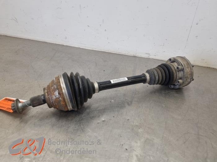Arbre de transmission avant gauche d'un Volkswagen Caddy, Volkswagen, -, 3 mois de garantie, Utilisé