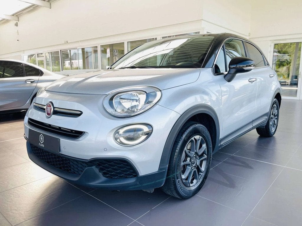 Fiat 500X 1.3i * GARANTIE + SEMI CUIR + GPS * (bj 2020), Auto's, Automaat, USB, Gebruikt, 4 cilinders