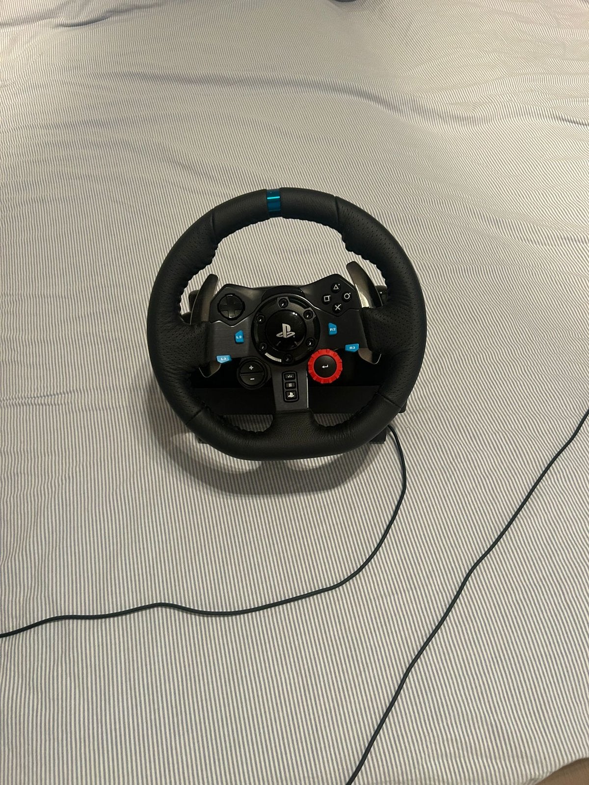 Stuur Logitech G29, Games en Spelcomputers, Spelcomputers | Sony Consoles | Accessoires, Ophalen, Zo goed als nieuw