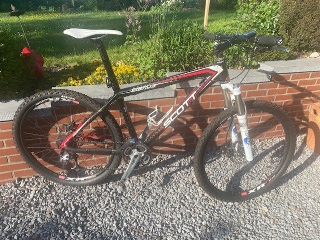 VTT Scott Scale 20 full carbone super léger très bon état., Vélos & Vélomoteurs, Autres marques, 49 à 53 cm, Enlèvement, Utilisé