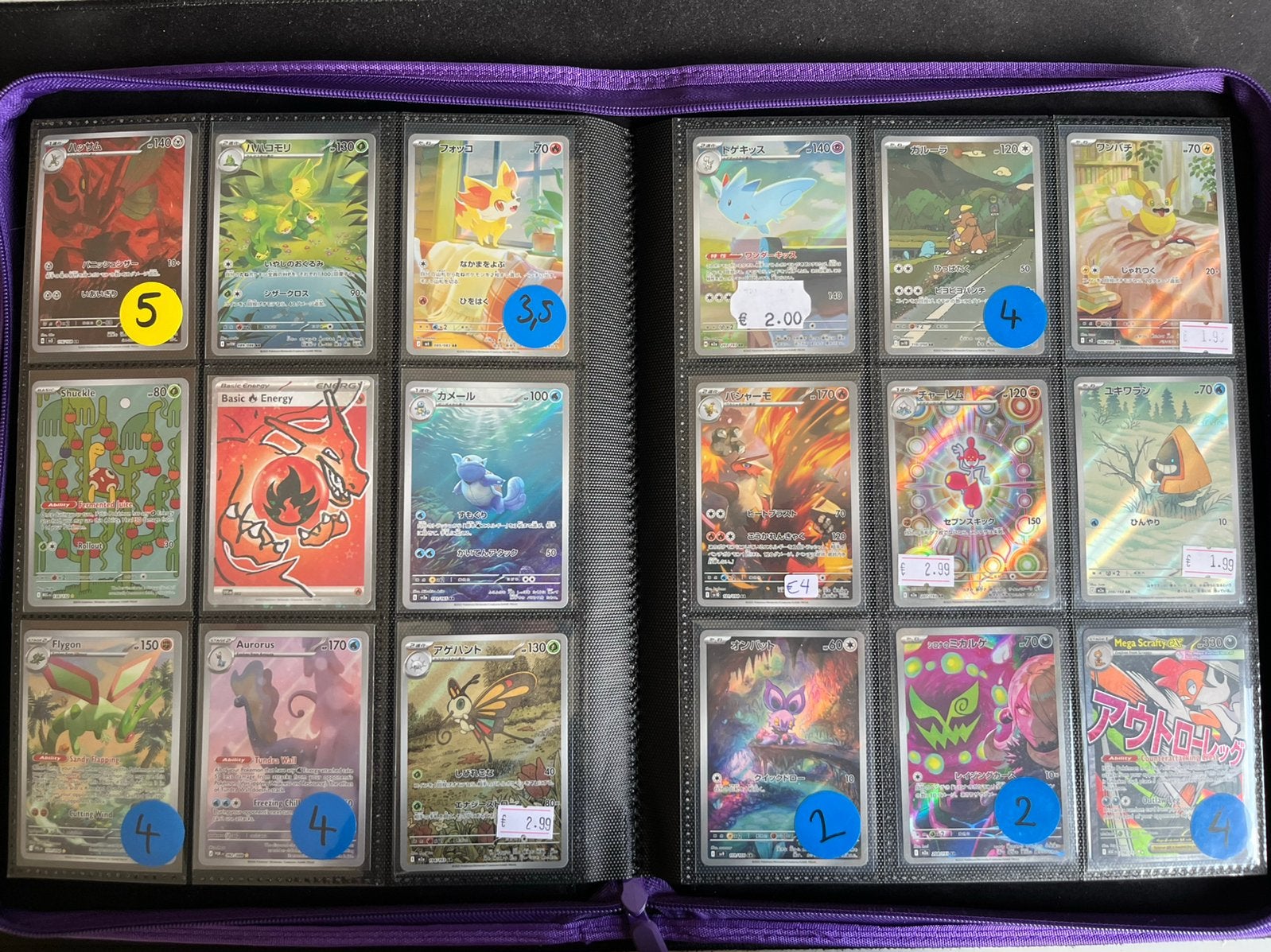 Pokemon binder met hits, Ophalen of Verzenden, Zo goed als nieuw