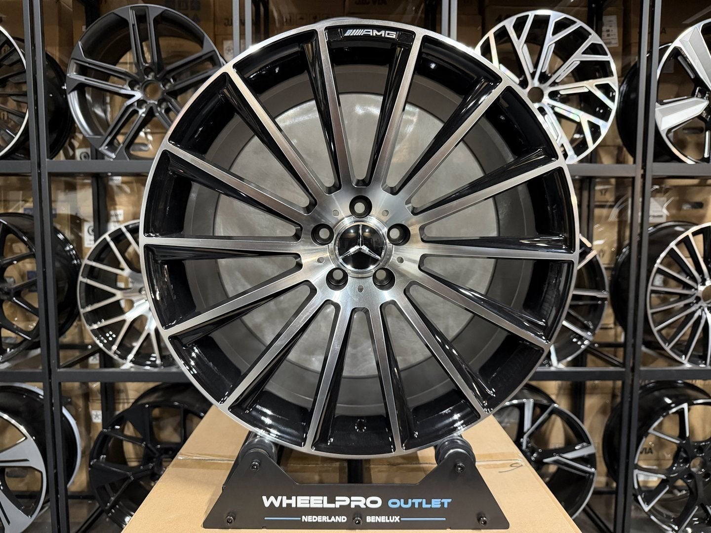 21'' Mercedes AMG Look velgen C E S CLA GLC GLE KLASSE NIEUW, Autos : Pièces & Accessoires, Pneus & Jantes, Jante(s), Véhicule de tourisme