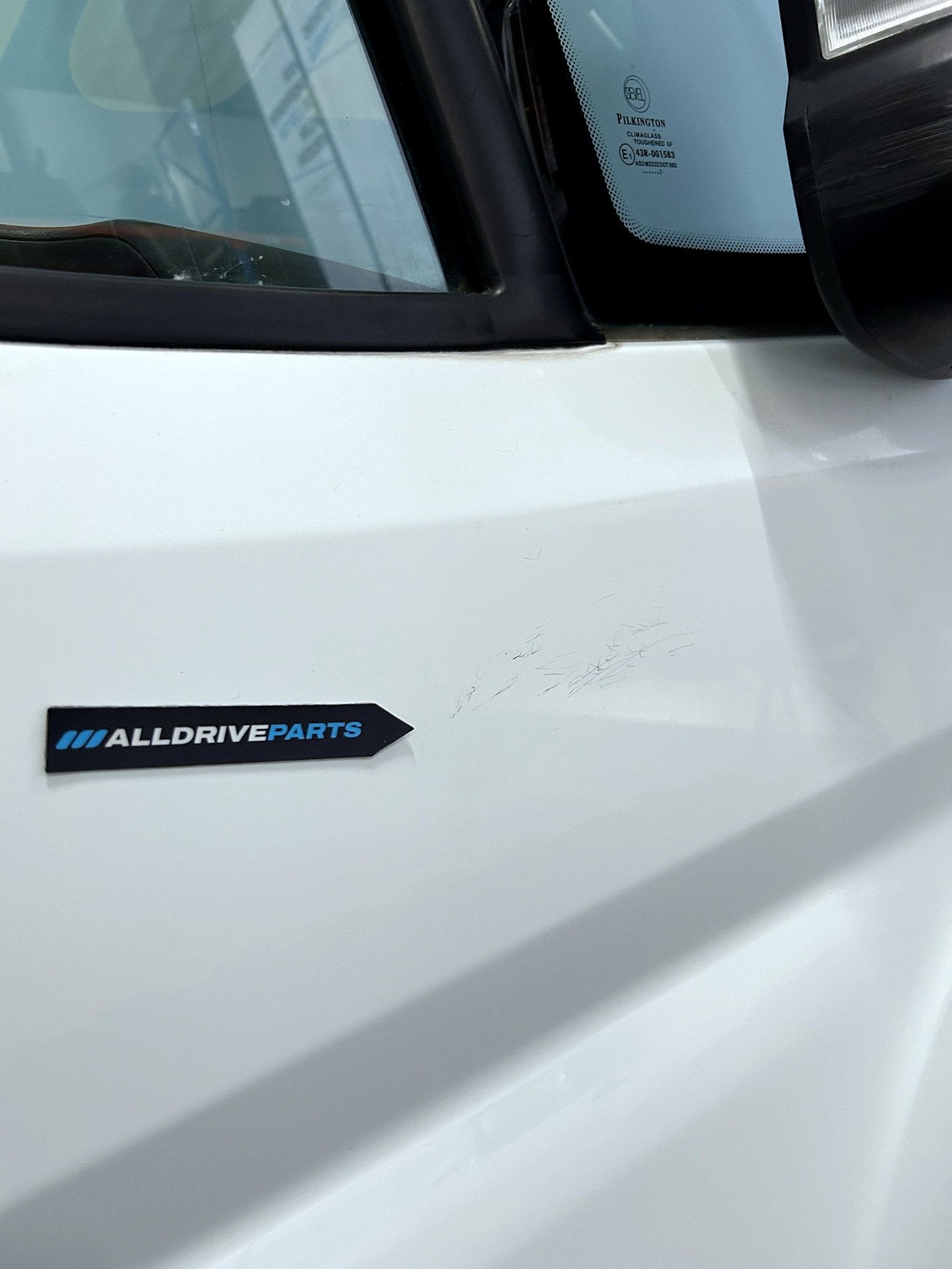 Peugeot Boxer porte avant droite blanche 9004Y1 2006-2025, -, Utilisé, Porte, Avant
