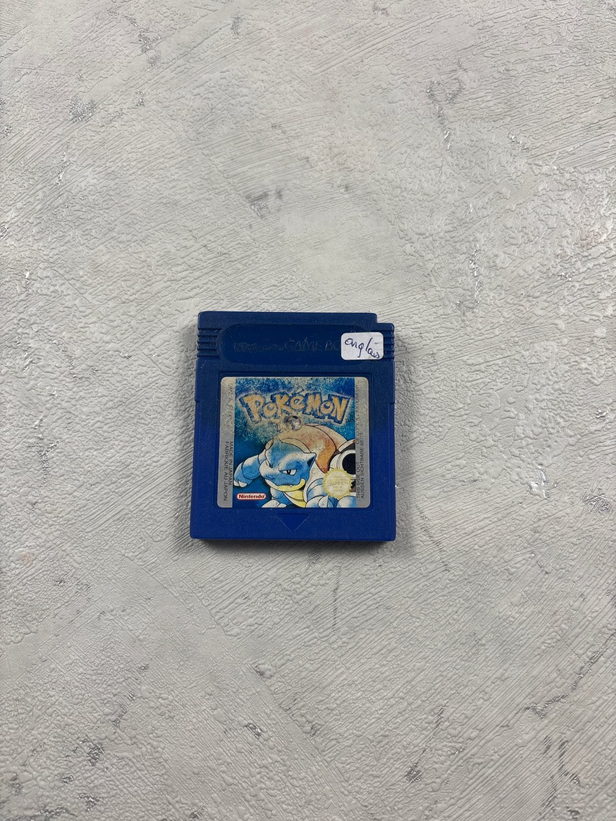 Pokemon Blue Version Nintendo Gameboy ENGLISH, Enlèvement ou Envoi, 1 joueur, Comme neuf, À partir de 3 ans