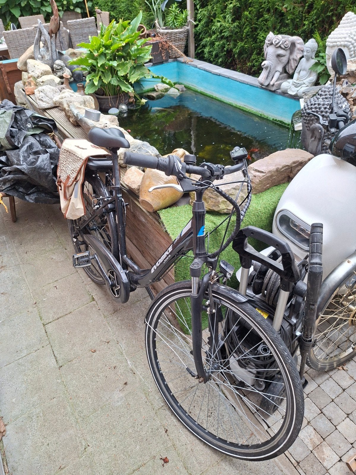 elektrische fiets evobike 28 inch middenmotor, Vélos & Vélomoteurs, Vélos électriques, Enlèvement, Utilisé, Autres marques