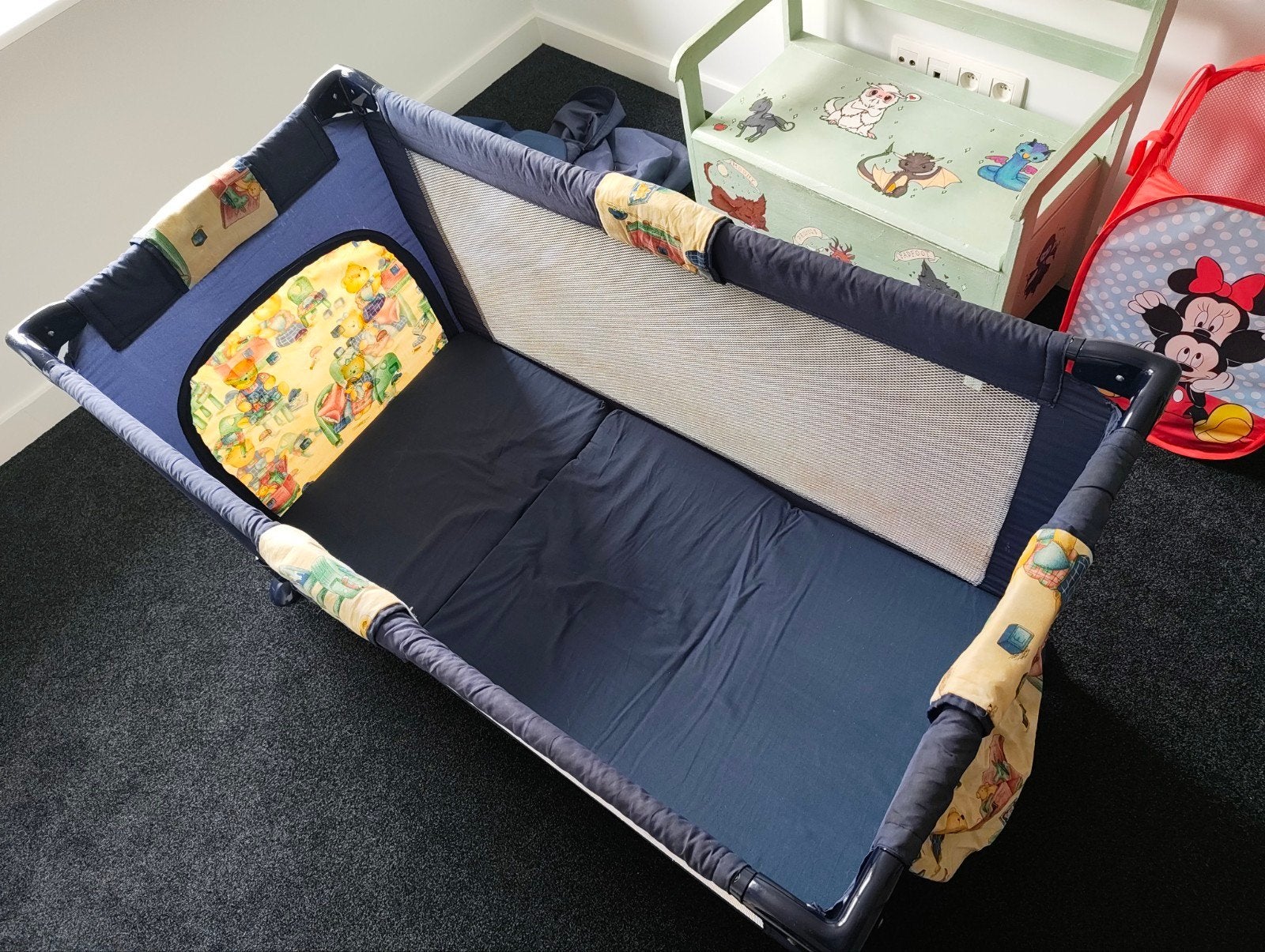 Campingbed Kiddi-o + matras van Prénatal, Ophalen