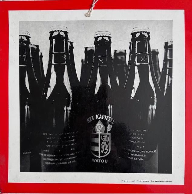 reclamebord Brouwerij Van Eecke - Leroy Boezinge - Watou, Verzamelen, Ophalen, Zo goed als nieuw, Reclamebord, Plaat of Schild