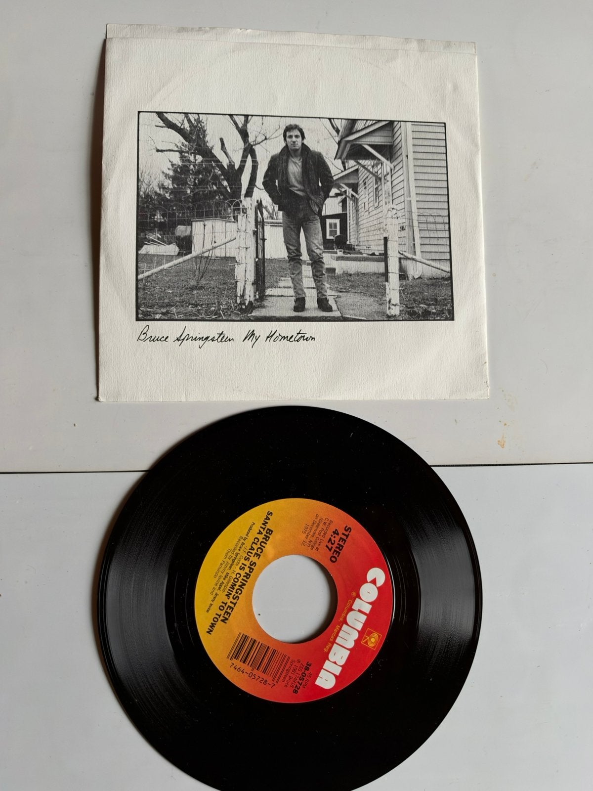 Bruce Springsteen: my hometown ( 1981; mint), Verzenden, Zo goed als nieuw