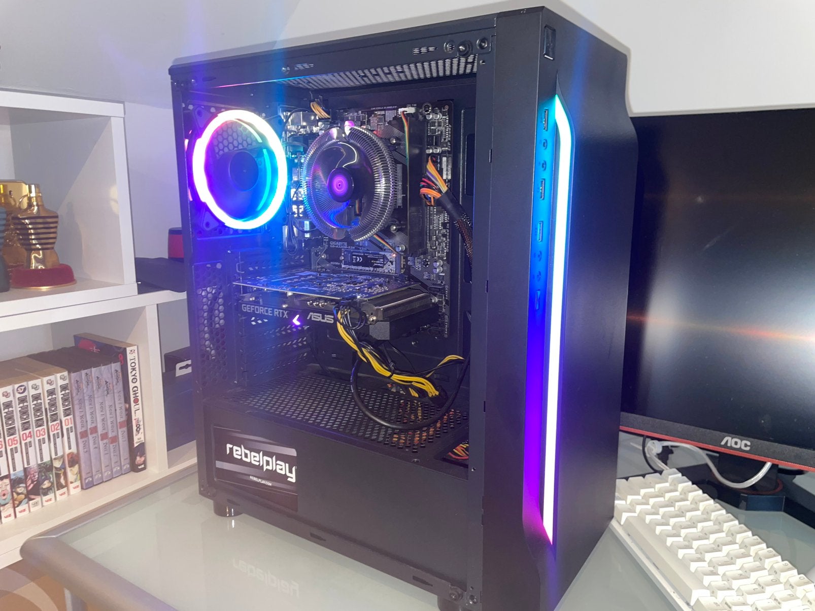 Gaming pc te koop, Computers en Software, Ophalen, Zo goed als nieuw, Gaming, SSD