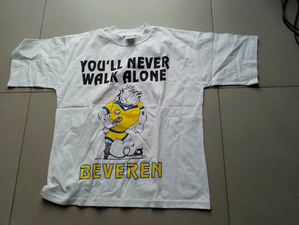 vintage T shirt Beveren 152/164/S/XL/XXL, Ophalen of Verzenden, Shirt