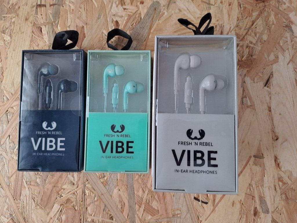 Oortelefoontjes Fresh 'n Rebel VIBE, Neuf, Gris, Enlèvement, Intra-auriculaires (Earbuds)