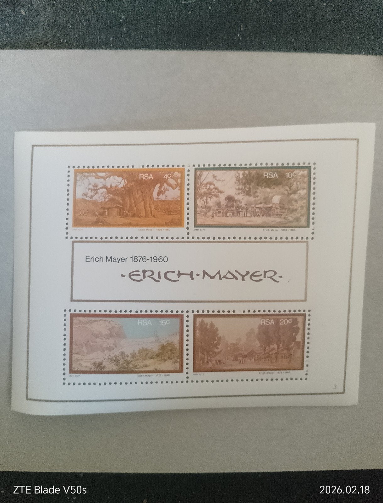 Postfrisch postzegels Erich Mayer, Ophalen of Verzenden