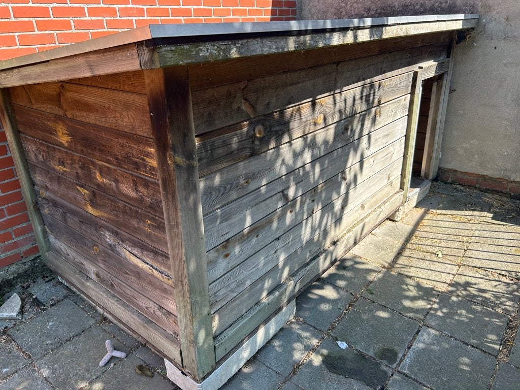 HEEL GROOT HONDENHOK met afneembaar dak met roofing, Dieren en Toebehoren, Hondenhokken, Ophalen, 100 cm of meer, Hondenhok, 110 cm of meer