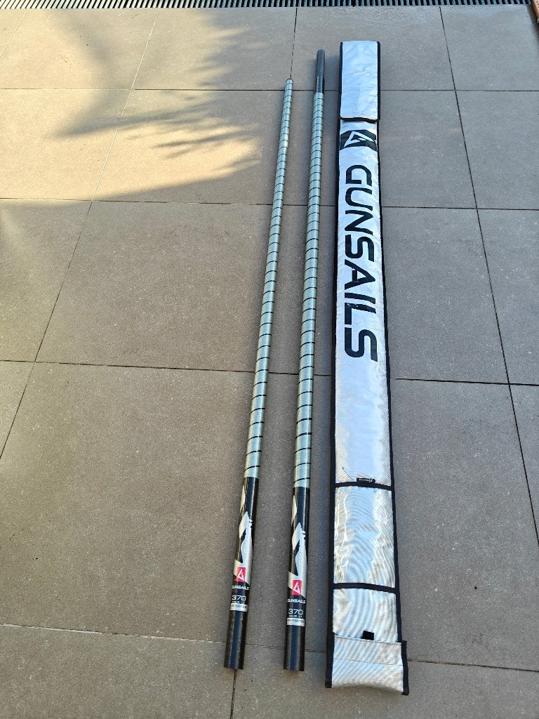 Gun Sails Expert mast RDM 370 70% carbon Constant Curve, Mât, Comme neuf, Enlèvement, Gunsails