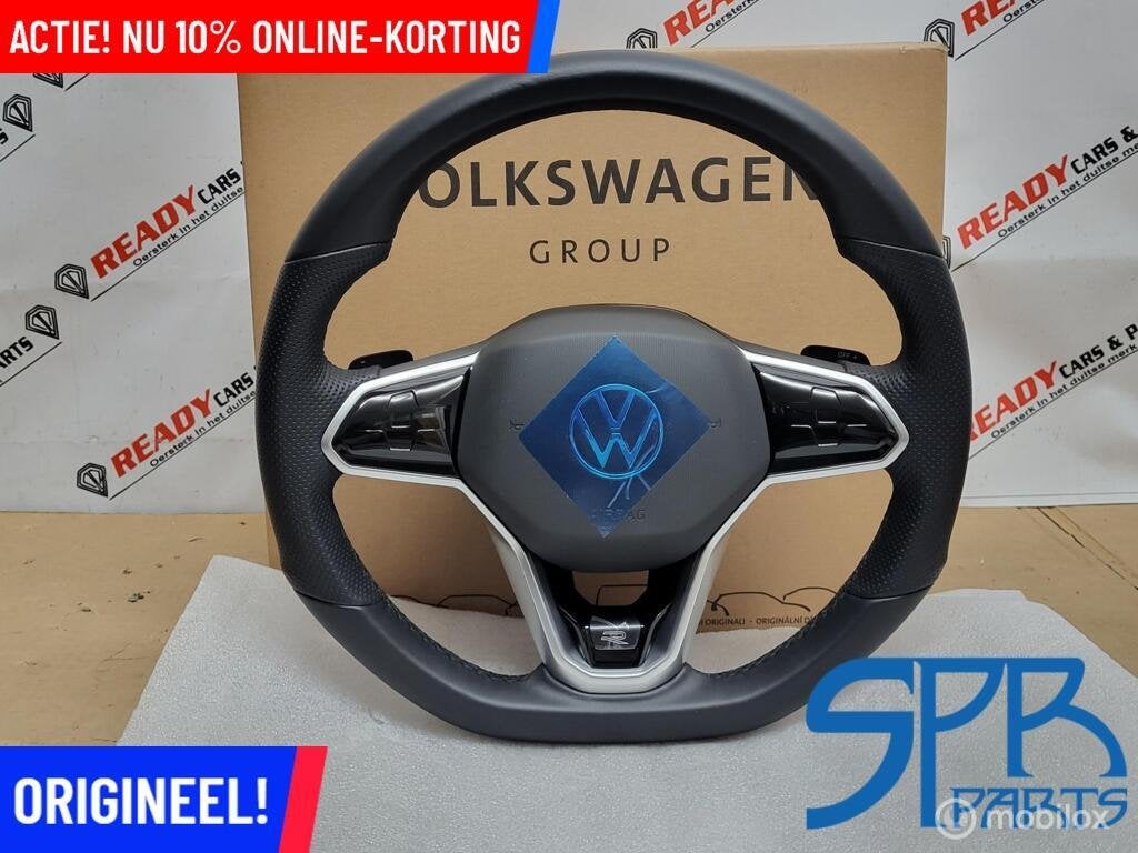 Stuurwiel STUUR VW Golf 8 VIII R-LINE FLIPPER AIRBAG NIEUW R, Autos : Pièces & Accessoires, Commande, Neuf, Enlèvement ou Envoi