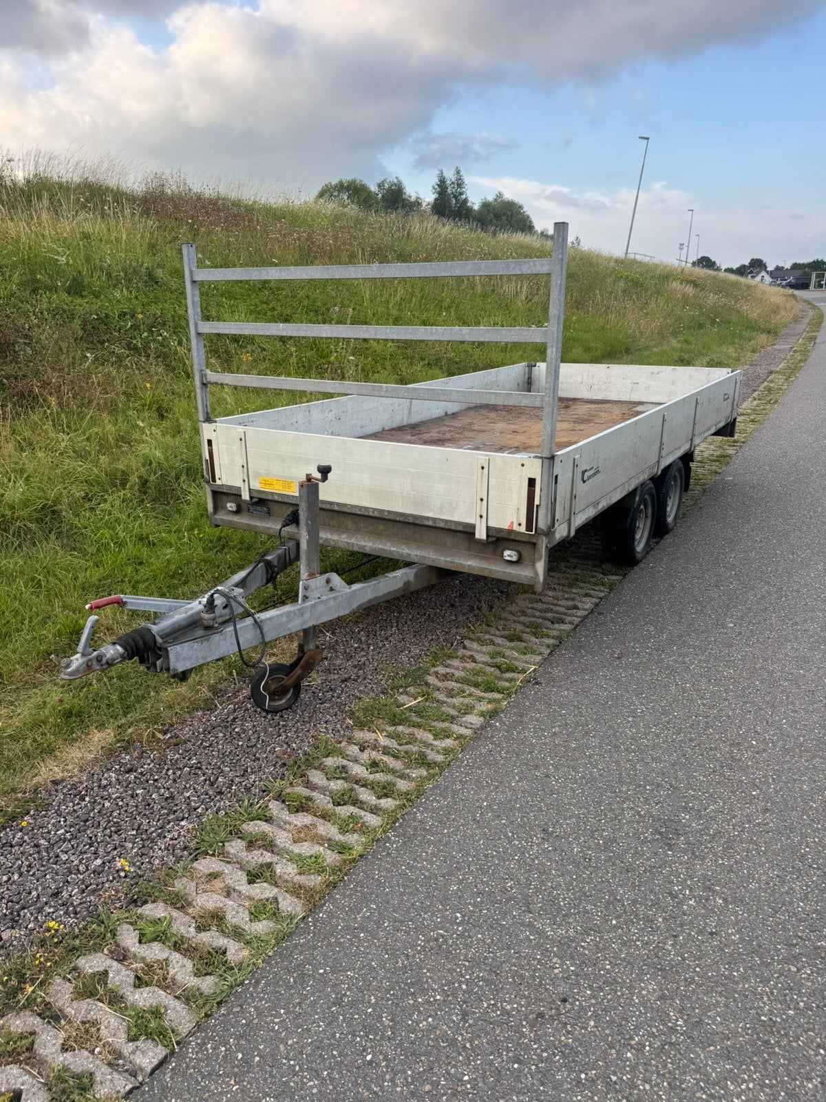 Te koop aanhanger anssems 3t, Ophalen, Zo goed als nieuw