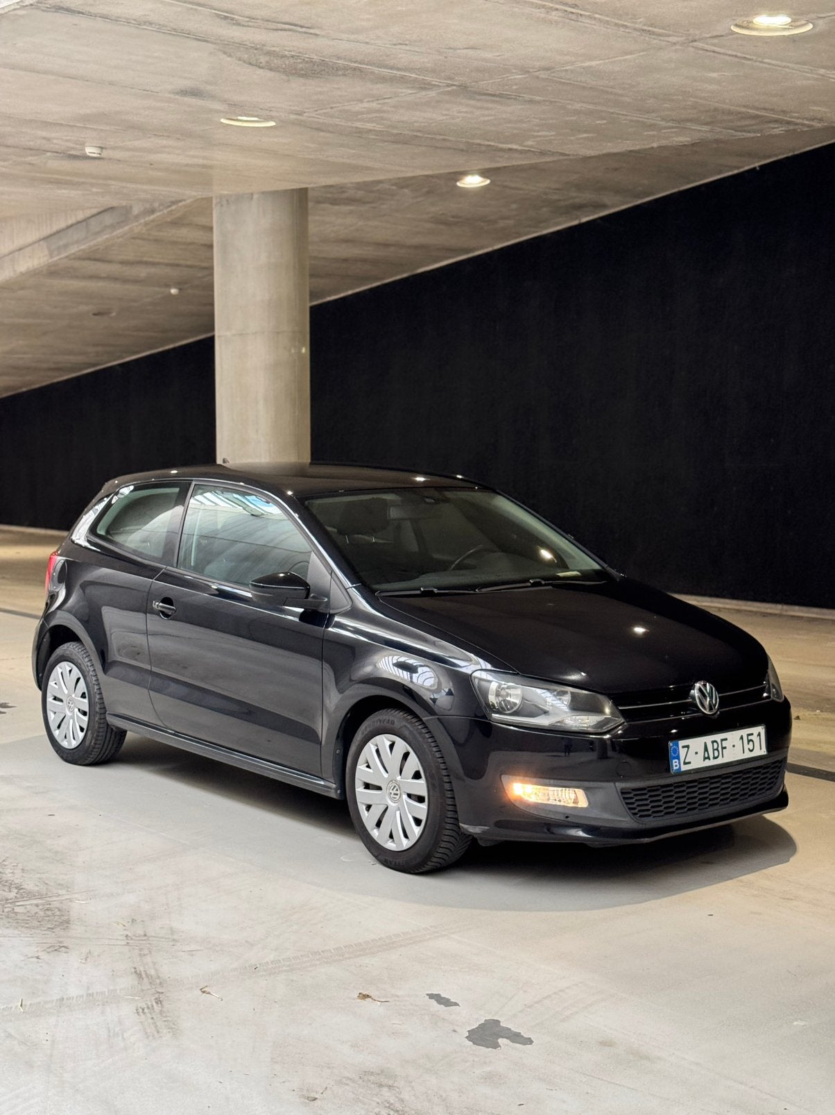 Volkswagen Polo 1.2i Black Edition, Achat, Euro 6, Entreprise, Boîte manuelle