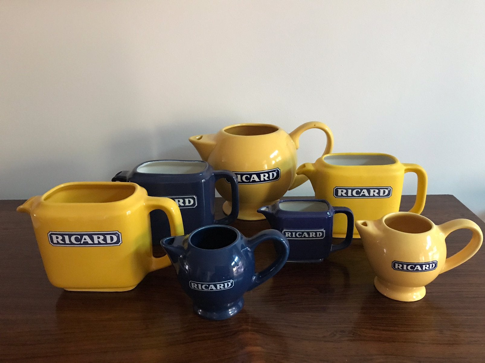 Ricard Verschillende kannen kruiken waterkannen, Verzamelen, Ophalen of Verzenden