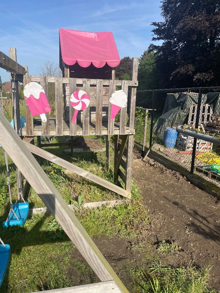 Speelhuisje smart candy van wickey te koop., Ophalen, Gebruikt, Schommel