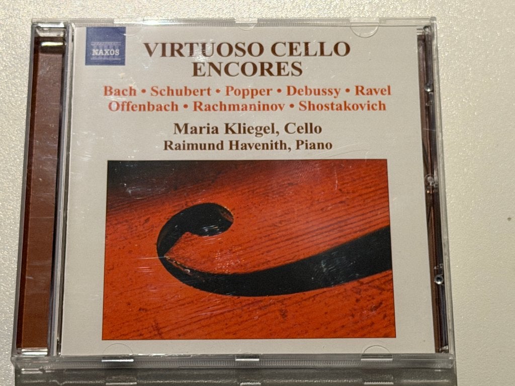 Maria Kliegel, Raymund Havenith – Virtuoso Cello Encores, Ophalen of Verzenden, Gebruikt