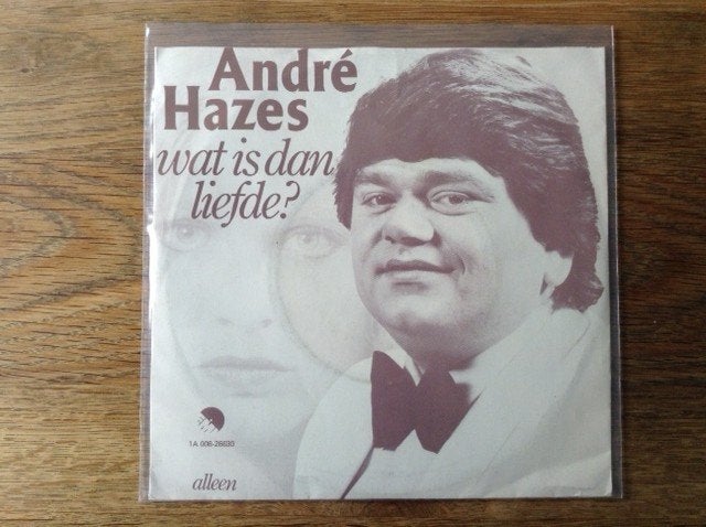 single andre hazes, CD & DVD, Vinyles Singles, Housse de protection extérieure, Pochette photo, Pressage original, Single, 1980 - 1989