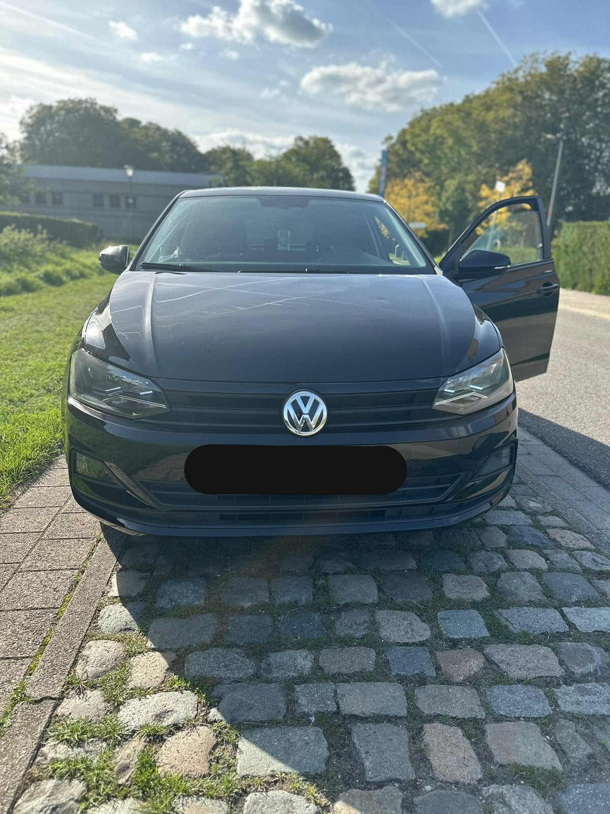 VW Polo | 2018 | 108500km| keuring voor verkoop, Auto's, 48 kW, Zwart, 5 deurs, Particulier