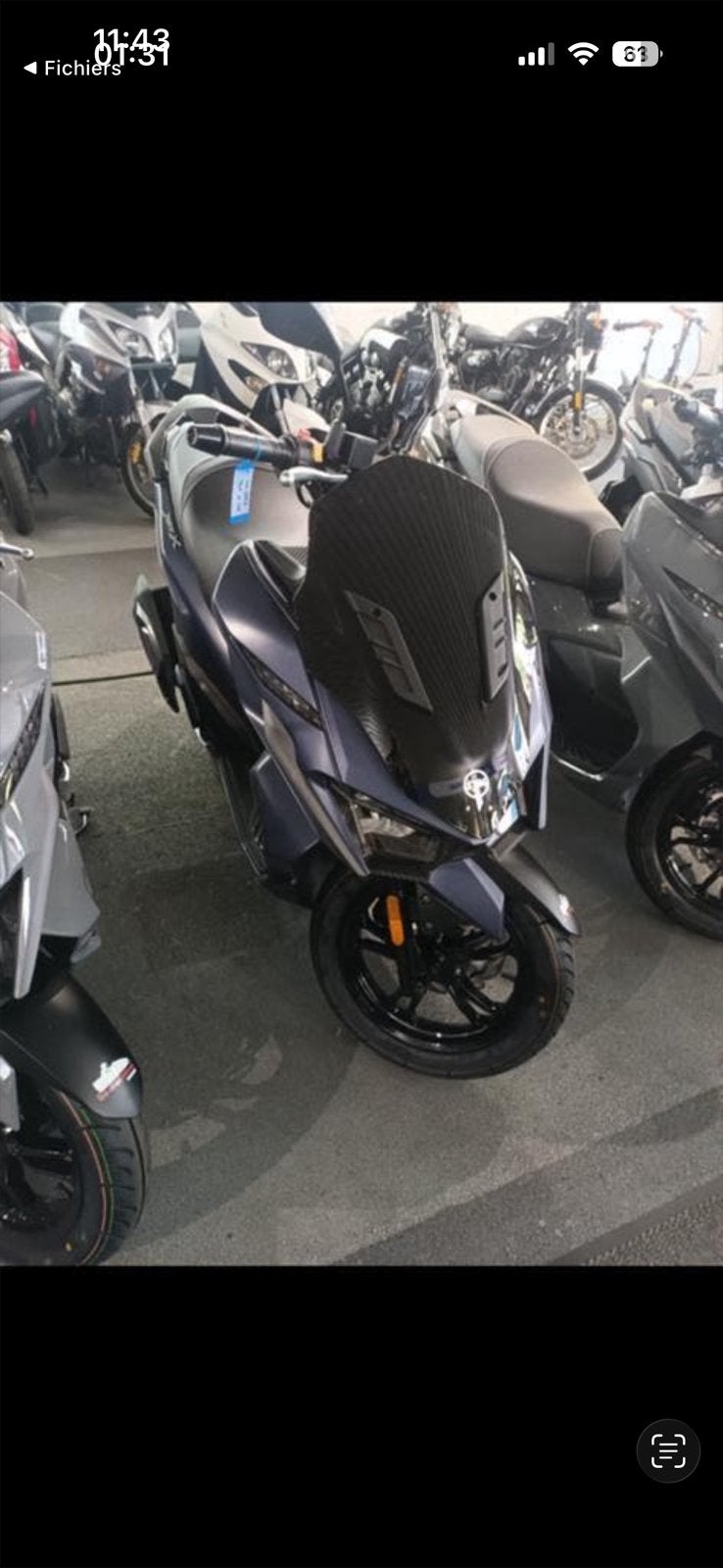 Sym 125cc de 2023, 125 cm³, Enlèvement, Utilisé, Essence