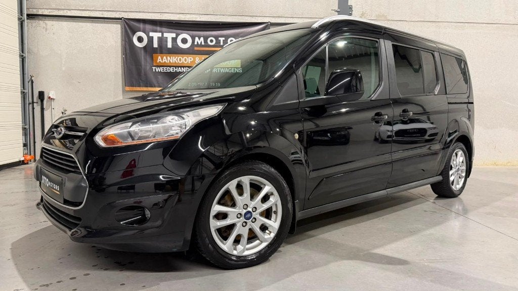 Ford Grand Tourneo Connect | Titanium S | 7 PL | Prachtstaat, Auto's, Ford, Voorwielaandrijving, Zwart, 4 cilinders, https://public.car-pass.be/vhr/4d544a84-6a05-4107-8373-8d43b0860100