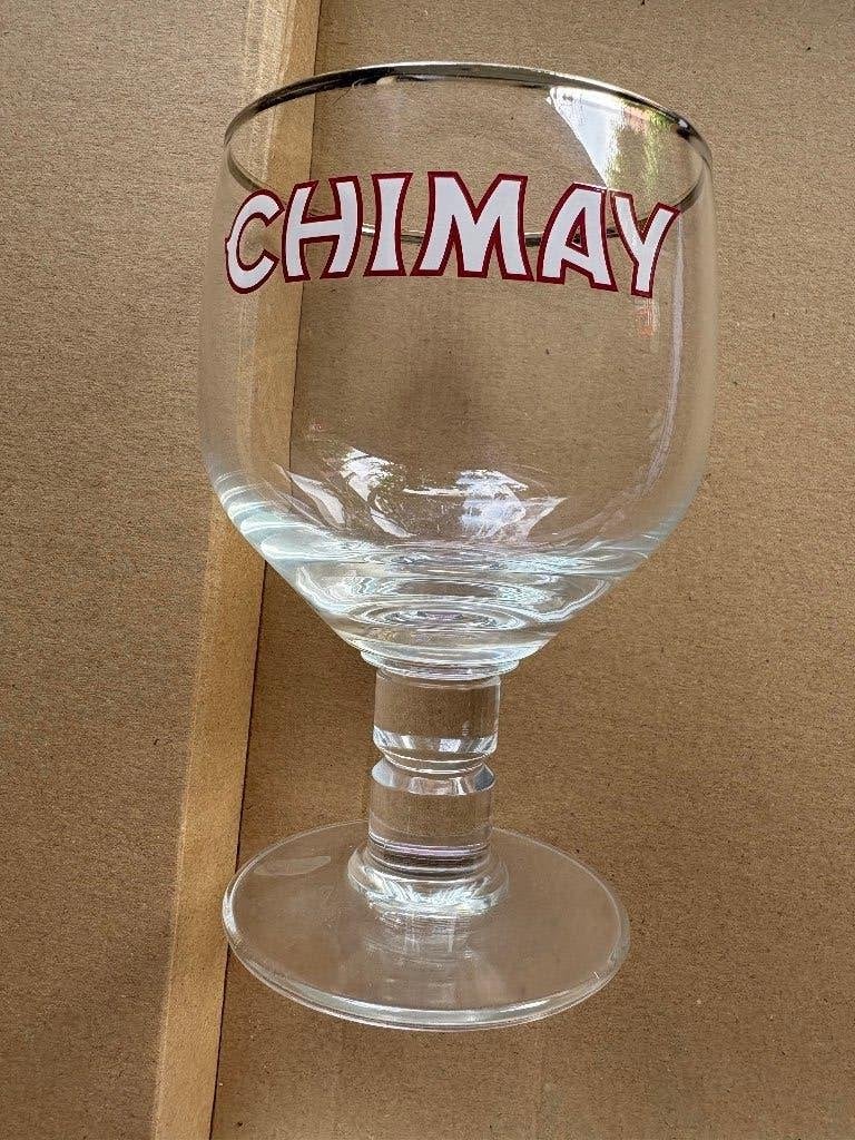 Chimay (12 glazen), Ophalen, Zo goed als nieuw, Glas of Glazen, Overige merken