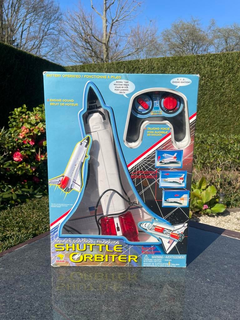 Vintage Goldlok Shuttle Orbiter speelgoedruimteschip, Ophalen of Verzenden, Zo goed als nieuw