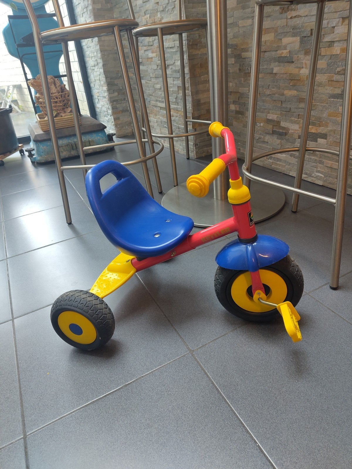 Tricycle Kettler, Enlèvement, Comme neuf, Kettler, Tige de poussée