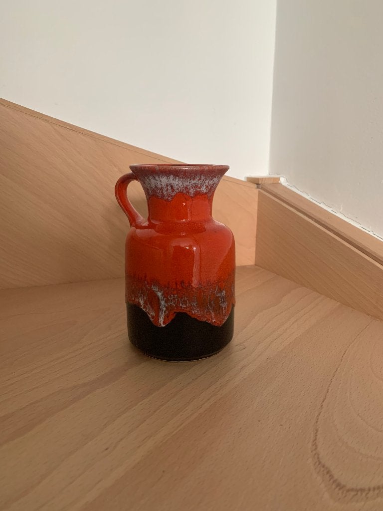 Fat lava kan vaasje, Antiek en Kunst, Ophalen