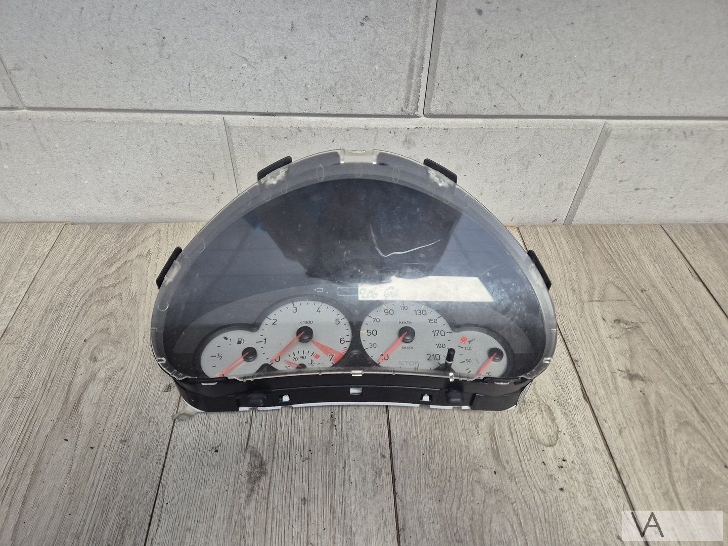 Tellerbak cockpit voor Peugeot 206 GTI 1999 -2002 9641574880, Auto-onderdelen, Gebruikt, -, -, Ophalen of Verzenden