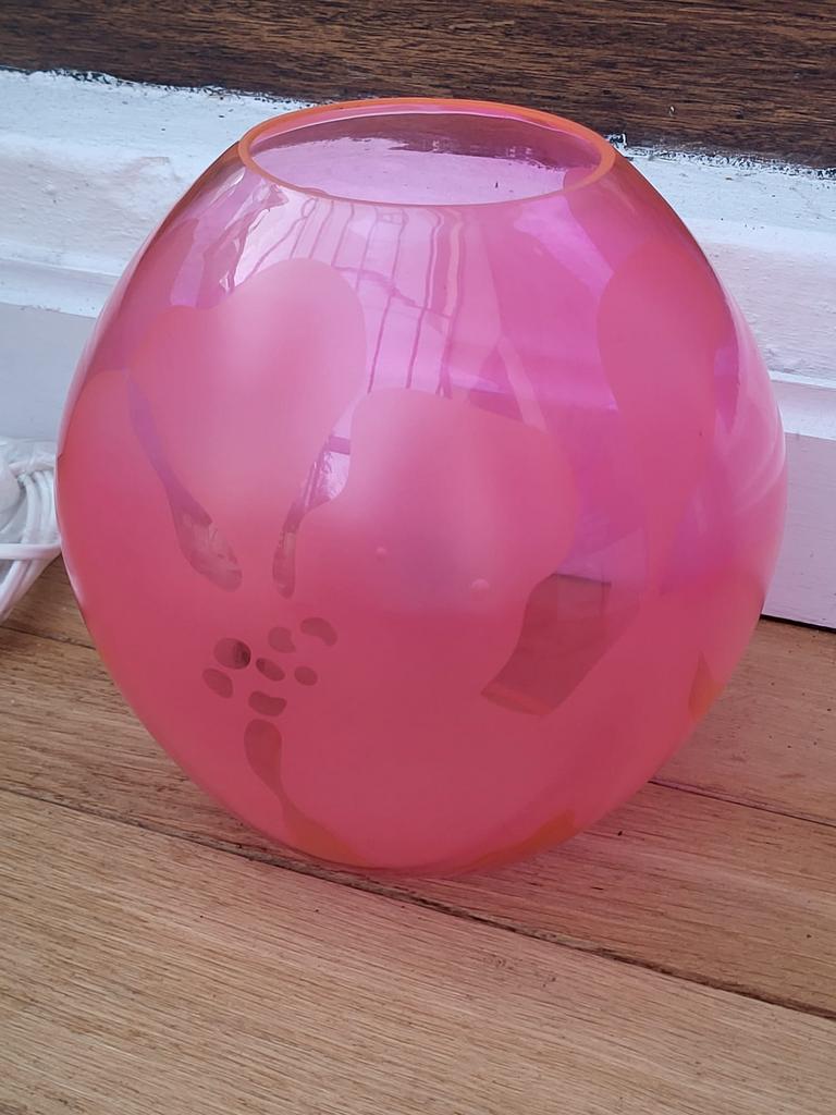 Ikea Knubbig rose - Lampe de table vintage, Ophalen of Verzenden, Zo goed als nieuw
