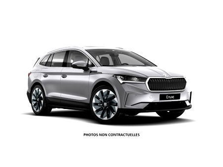 Skoda Suv Enyaq iV 80 150/82 E1H, Auto's, Overige Auto's, Automaat, Elektrisch, SUV of Terreinwagen, Zilver of Grijs