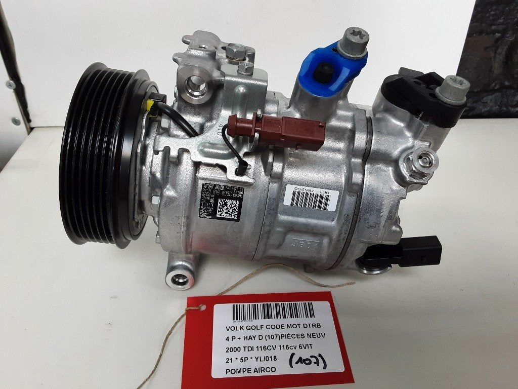 COMPRESSEUR CLIMATISATION Golf VIII (CD1) (3Q0816803D), Volkswagen, Volkswagen AG, Utilisé, Kundenbetreuung@volkswagen.de