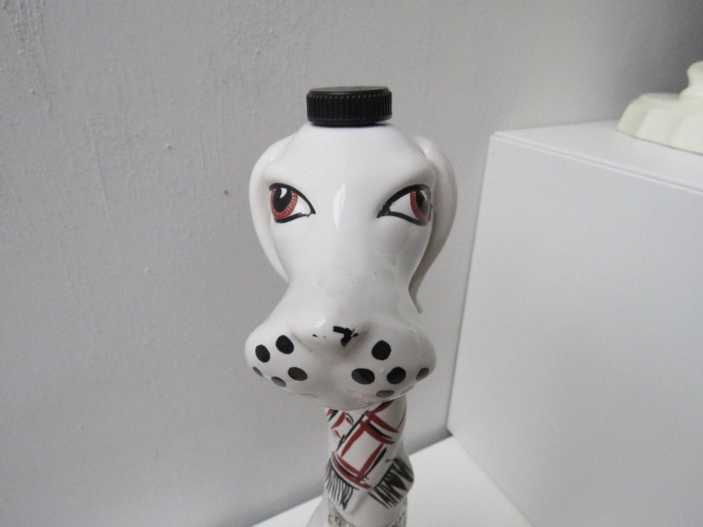 Bouteille à liqueur pour chien en céramique Garnier 1976, Enlèvement ou Envoi