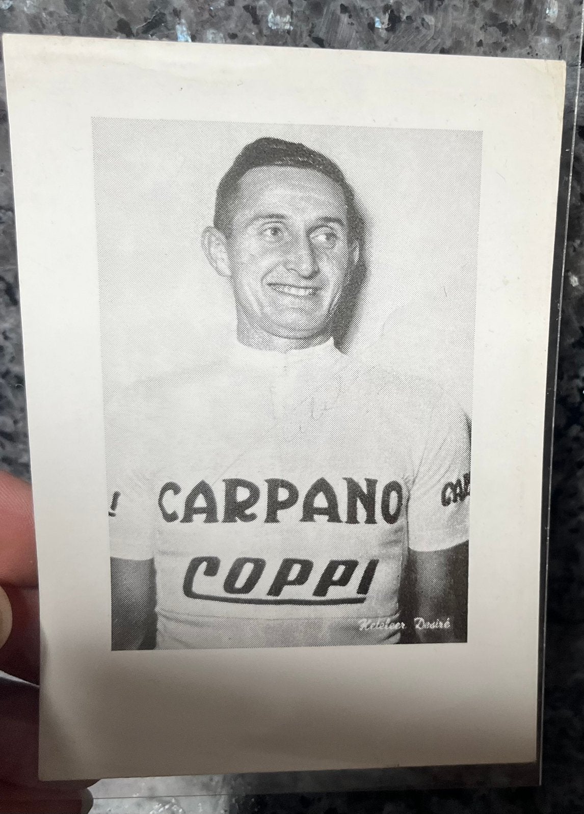 Carpano Coppi Désiré Keteleer wielrenner Tour de France, Collections, Articles de Sport & Football, Enlèvement, Comme neuf