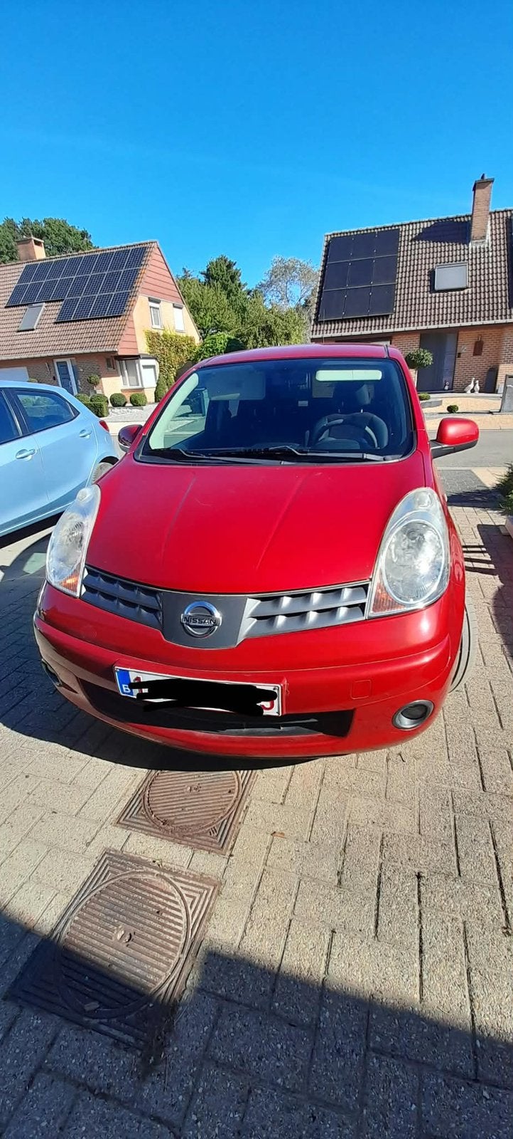 Nissan, Auto's, Dealer onderhouden, Stof, Zwart, Handgeschakeld