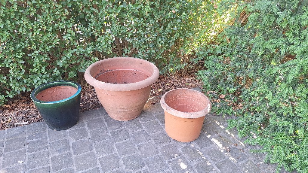 Bloempotten, Ophalen